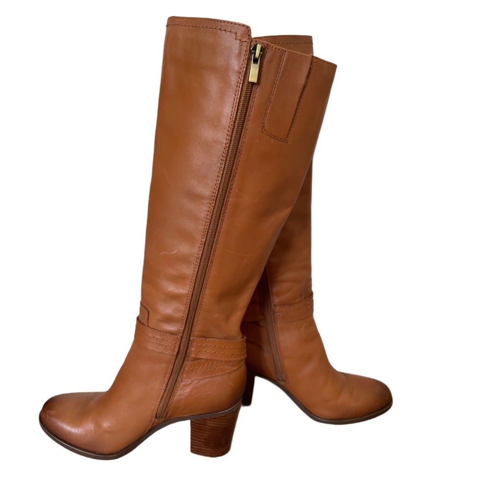 Naturalizer Brown Leather Calf Boots - Picture 13 of 13